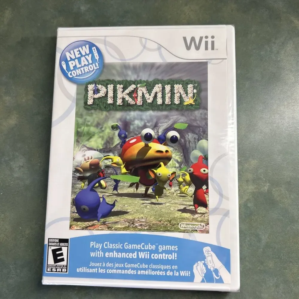 Pikmin Nintendo Wii 2009 Brand New Factory Sealed Everyone Real Time Strategy